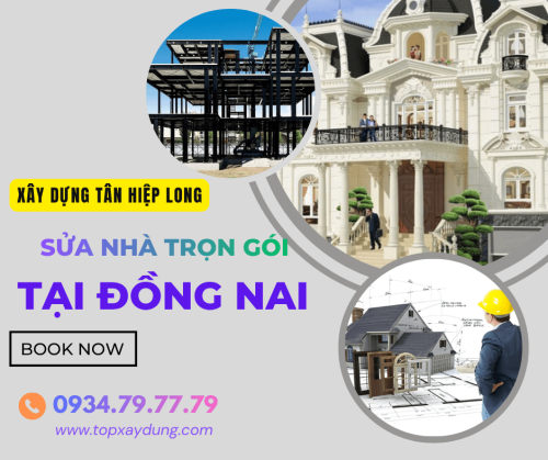 Nhận Cải Tạo Sửa Chữa Nhà Cũ Trọn Gói Giá Rẻ tại Đồng Nai