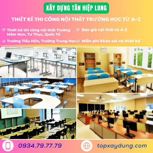 Cung cấp thiết bị nội thất gỗ trường mầm non tại Bình Phước