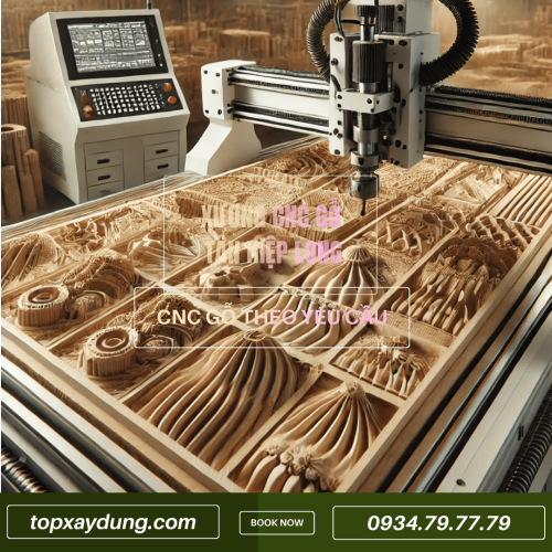 Xưởng Gia Công Thớt Gỗ CNC & Khắc Laser ở Thủ Dầu Một