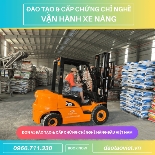 Học Lái Xe Nâng Tại Tân Uyên – Đào Tạo Cấp Chứng Chỉ Nghề Vận Hành Xe Nâng