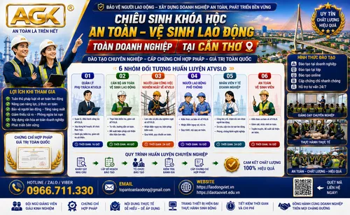 Huấn Luyện An Toàn Lao Động 6 Nhóm tại Cần Thơ