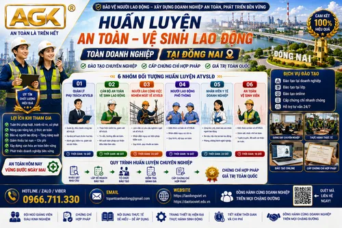 Huấn Luyện An Toàn Lao Động Tại Đồng Nai Nhóm 123456