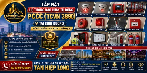 Lắp Đặt Hệ Thống Báo Cháy Tự Động PCCC (TCVN 3890) tại Bình Dương