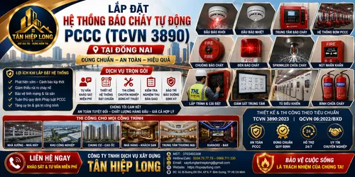 Lắp Đặt Hệ Thống Báo Cháy Tự Động PCCC (TCVN 3890) tại Đồng Nai