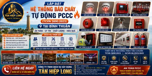 Lắp Đặt Hệ Thống Báo Cháy Tự Động PCCC (TCVN 3890) tại Bình Thuận