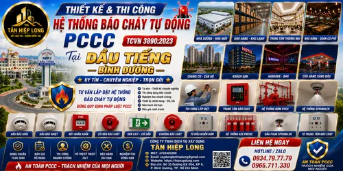 Lắp Đặt Hệ Thống Báo Cháy Tự Động PCCC (TCVN 3890) ở Dầu Tiếng