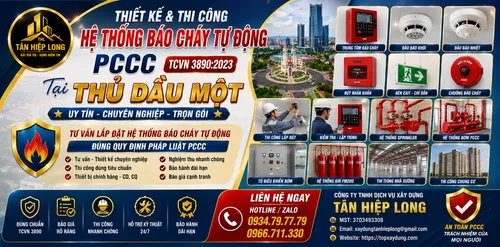 Lắp Đặt Hệ Thống Báo Cháy Tự Động PCCC (TCVN 3890) ở Thủ Dầu Một