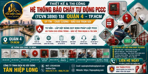 Lắp Đặt Hệ Thống Báo Cháy Tự Động PCCC (TCVN 3890) ở Quận 4
