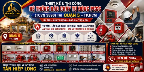 Lắp Đặt Hệ Thống Báo Cháy Tự Động PCCC (TCVN 3890) ở Quận 5