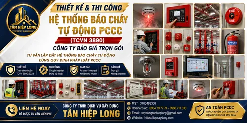 Lắp Đặt Hệ Thống Báo Cháy Tự Động PCCC (TCVN 3890) ở Củ Chi