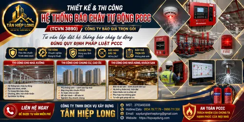 Lắp Đặt Hệ Thống Báo Cháy Tự Động PCCC (TCVN 3890) ở Bình Chánh