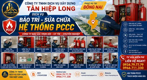 Dịch Vụ Bảo Trì Sửa Chữa Hệ Thống PCCC tại Đồng Nai – Công ty Báo Giá Trọn Gói