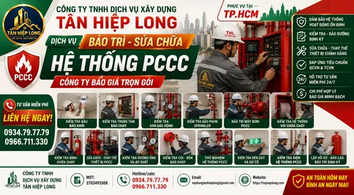 Dịch Vụ Bảo Trì Sửa Chữa Hệ Thống PCCC tại TpHCM – Công ty Báo Giá Trọn Gói