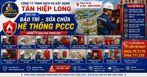 Bảo Trì Sửa Chữa Hệ Thống PCCC ở Dĩ An – Công ty Báo Giá Trọn Gói