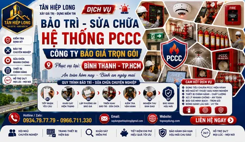 Dịch Vụ Bảo Trì Sửa Chữa Hệ Thống PCCC ở Bình Thạnh – Công ty Báo Giá Trọn Gói