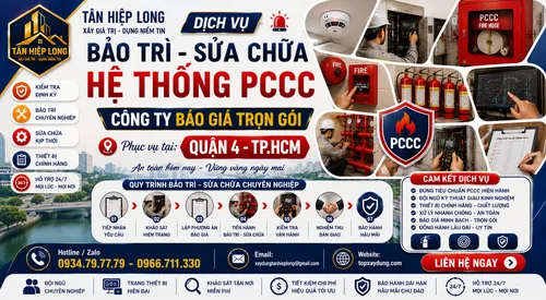 Dịch Vụ Bảo Trì Sửa Chữa Hệ Thống PCCC ở Quận 4 – Công ty Báo Giá Trọn Gói