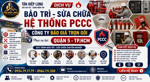 Dịch Vụ Bảo Trì Sửa Chữa Hệ Thống PCCC ở Quận 5 – Công ty Báo Giá Trọn Gói