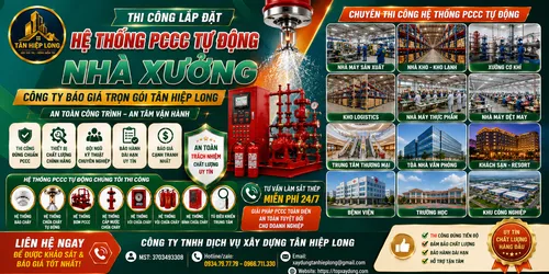 Thi Công Hệ Thống PCCC Tự Động Nhà Xưởng ở Bình Dương – Công Ty Báo Giá Trọn Gói
