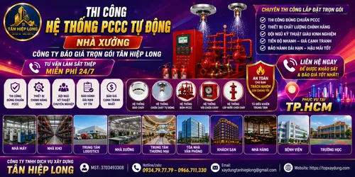 Thi Công Hệ Thống PCCC Tự Động Nhà Xưởng ở TpHCM – Công Ty Báo Giá Trọn Gói