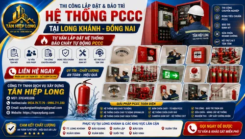Thi Công Lắp Đặt & Bảo Trì Hệ Thống PCCC tại Long Khánh