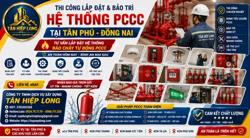 Thi Công Lắp Đặt & Bảo Trì Hệ Thống PCCC tại Tân Phú