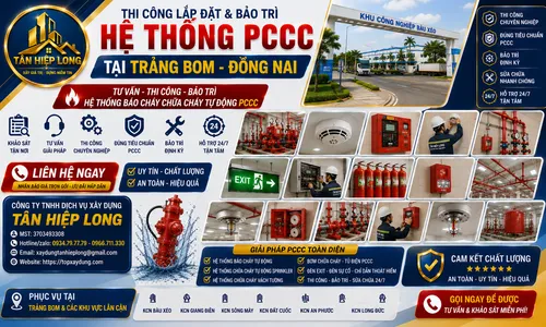 Thi Công Lắp Đặt & Bảo Trì Hệ Thống PCCC tại Trảng Bom
