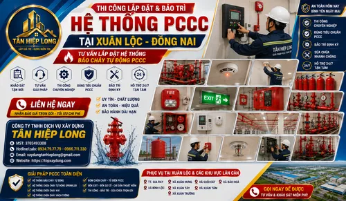 Thi Công Lắp Đặt & Bảo Trì Hệ Thống PCCC tại Xuân Lộc