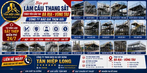 Báo Giá Làm Cầu Thang Sắt Theo Yêu Cầu tại Bà Rịa – Vũng Tàu