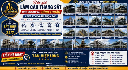Báo Giá Làm Cầu Thang Sắt Theo Yêu Cầu tại Bình Thuận