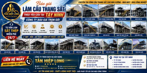 Báo Giá Làm Cầu Thang Sắt Theo Yêu Cầu tại Tây Ninh