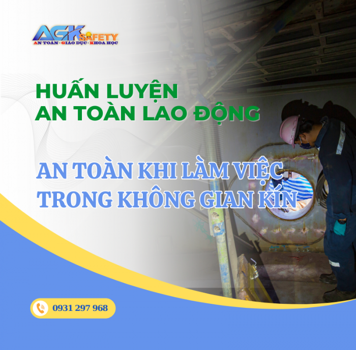 An toàn lao động khi làm việc thiếu oxy, không gian kín