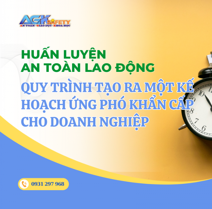 Quy trình tạo ra một kế hoạch ứng phó khẩn cấp cho doanh nghiệp