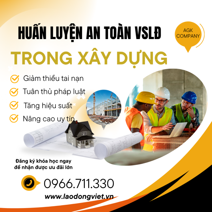 Đào Tạo & Cấp Chứng Chỉ ATVSLĐ Trong Xây Dựng