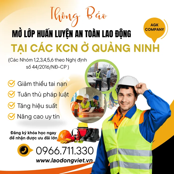 Huấn Luyện An Toàn VSLĐ Tại Các KCN Ở Quảng Ninh