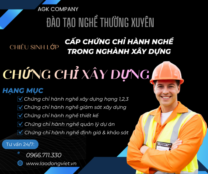 Dịch Vụ Cấp Chứng Chỉ Hành Nghề Xây Dựng Cấp Tốc Toàn Quốc