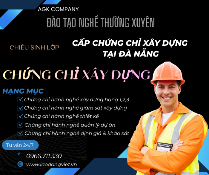 Dịch Vụ Cấp Chứng Chỉ Hành Nghề Xây Dựng Tại Đà Nẵng