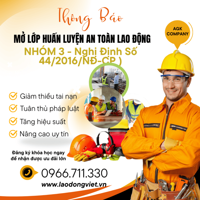 Thẻ An Toàn Lao Động Nhóm 3 Là Gì? Chứng Chỉ An Toàn Nhóm 3