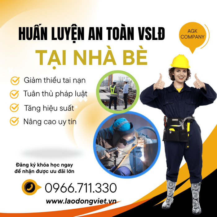 Huấn Luyện An Toàn - Vệ Sinh Lao Động Tại Nhà Bè TpHCM