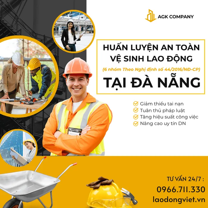 Công Ty An Toàn Lao Động Đà Nẵng – Dẫn Đầu Huấn Luyện 6 Nhóm Theo Nghị Định 44