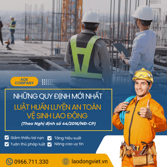 Luật những quy định về an toàn lao động mới nhất 