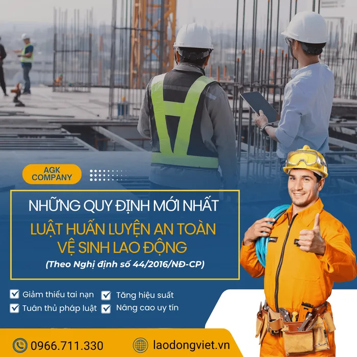 Luật những quy định về an toàn lao động mới nhất 