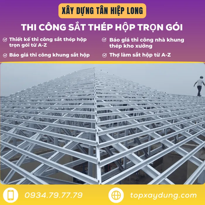 Thi Công Sắt Thép Hộp tại Đồng Nai giá rẻ trọn gói A-Z