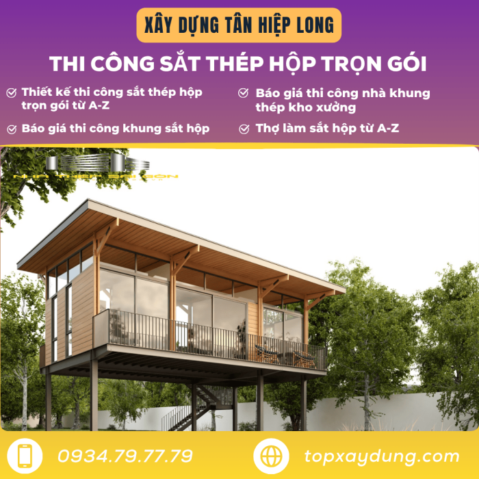 Thi Công Sắt Thép Hộp tại Lâm Đồng giá rẻ trọn gói A-Z