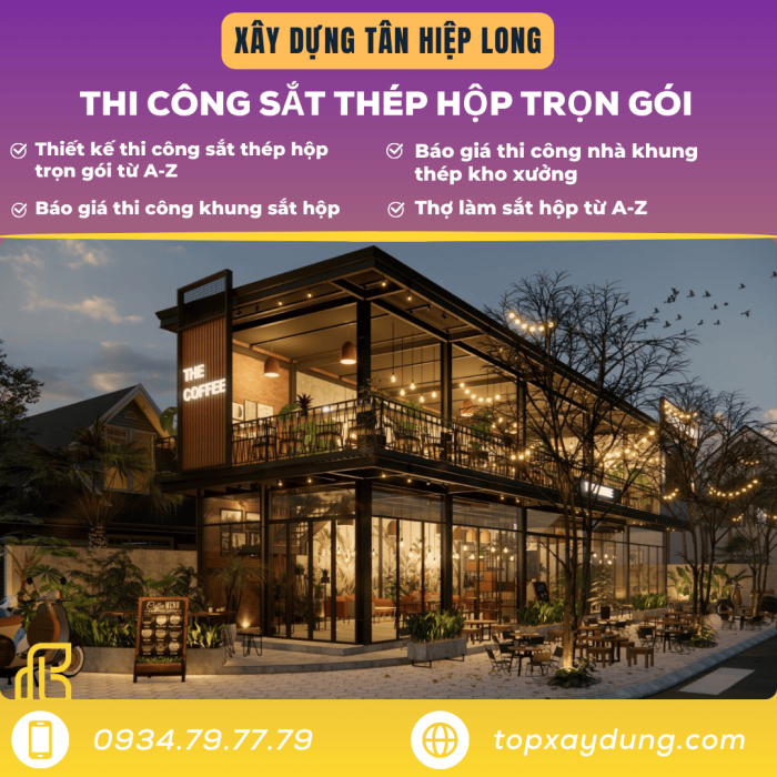 Thi Công Sắt Thép Hộp tại TPHồ Chí Minh giá rẻ trọn gói A-Z