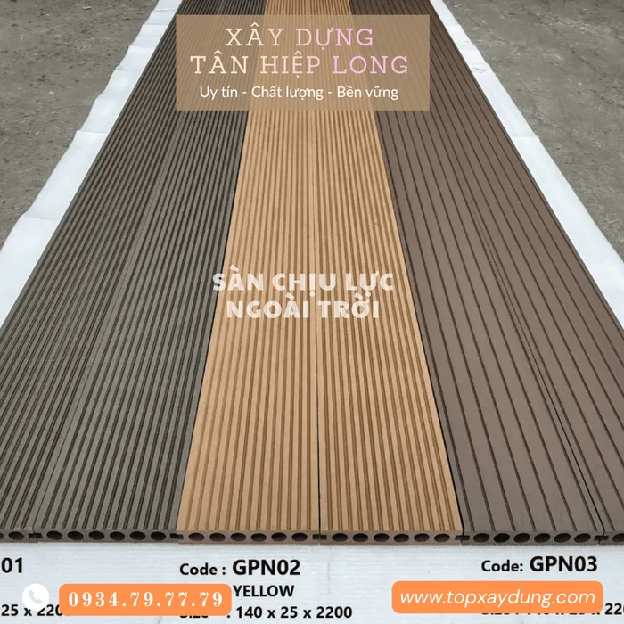 Thi công sàn nhựa PVC chịu lực trong nhà & ngoài trời Vĩnh Long