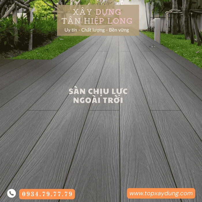 Thi công sàn nhựa PVC chịu lực trong nhà & ngoài trời Bình Phước