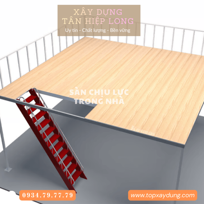 Thi công sàn nhựa PVC chịu lực trong nhà & ngoài trời Bạc Liêu