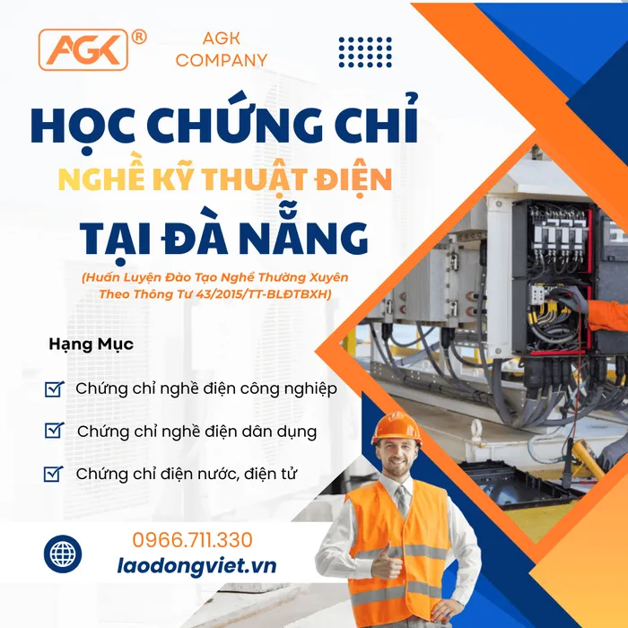 Đào tạo & Cấp Chứng chỉ nghề điện tại Đà Nẵng