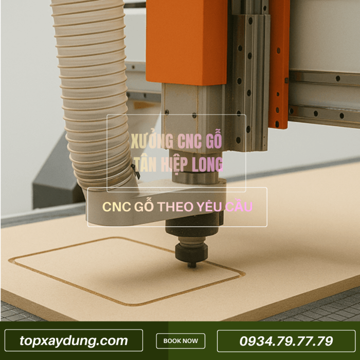 Xưởng Gia Công Thớt Gỗ CNC & Khắc Laser ở Dĩ An