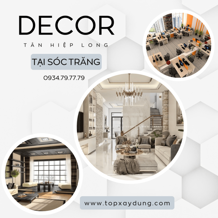 Decor Thiết Kế Thi Công Nội Thất Trọn Gói tại Sóc Trăng